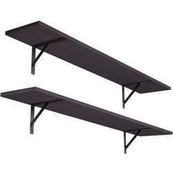 New Set Of Black Shelves