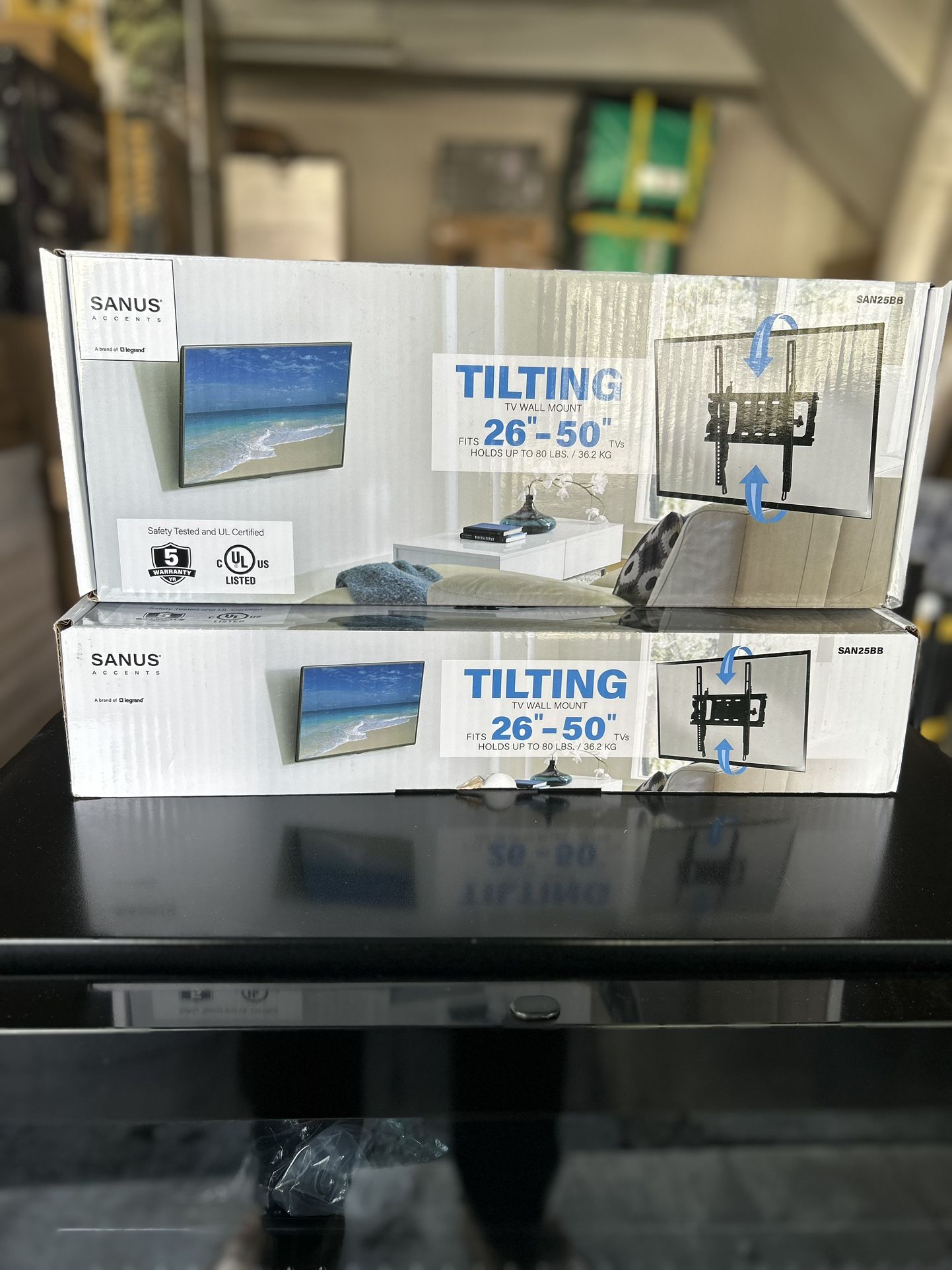 Sanus 26”-50” Tilting Tv Wall Mount