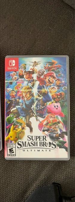Nintendo switch games super smash bros and Mario rabids