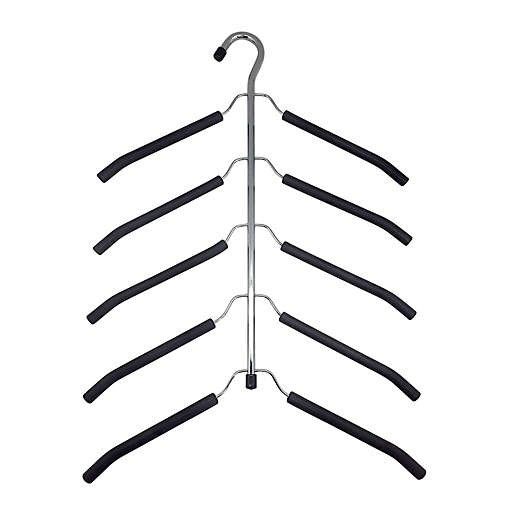 Simply Essential 5- Tier Friction Blouse Hanger