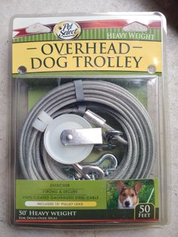 Overhead Dog Trolley