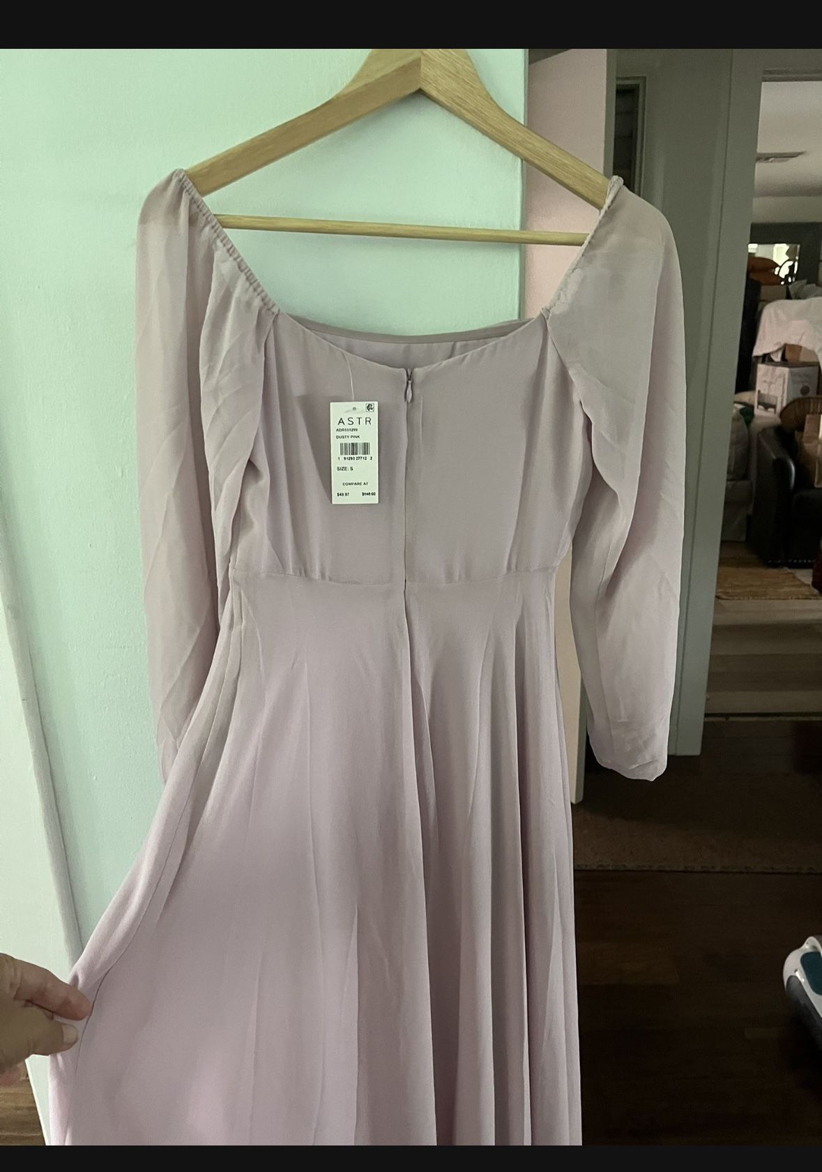 Long Dress Pink Small - NEW