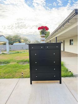 IKEA black dresser