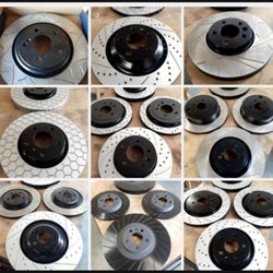 Rotors Drill Slot Brakes Camaro Corvette Charger Challenger Magnum SRT8 Supra Rotors INSTALLATION AVAILABLE 