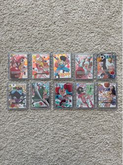 One Piece Round 1 Complete Set of 10 cards