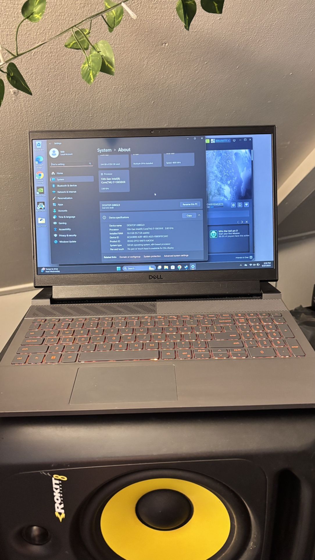 Dell G15 Gaming Laptop