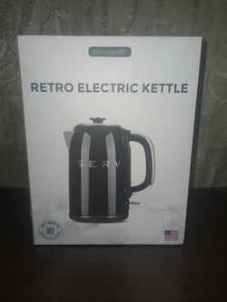 retro electric kettle