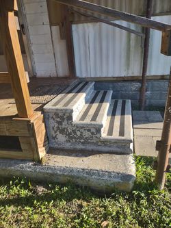 Concrete steps