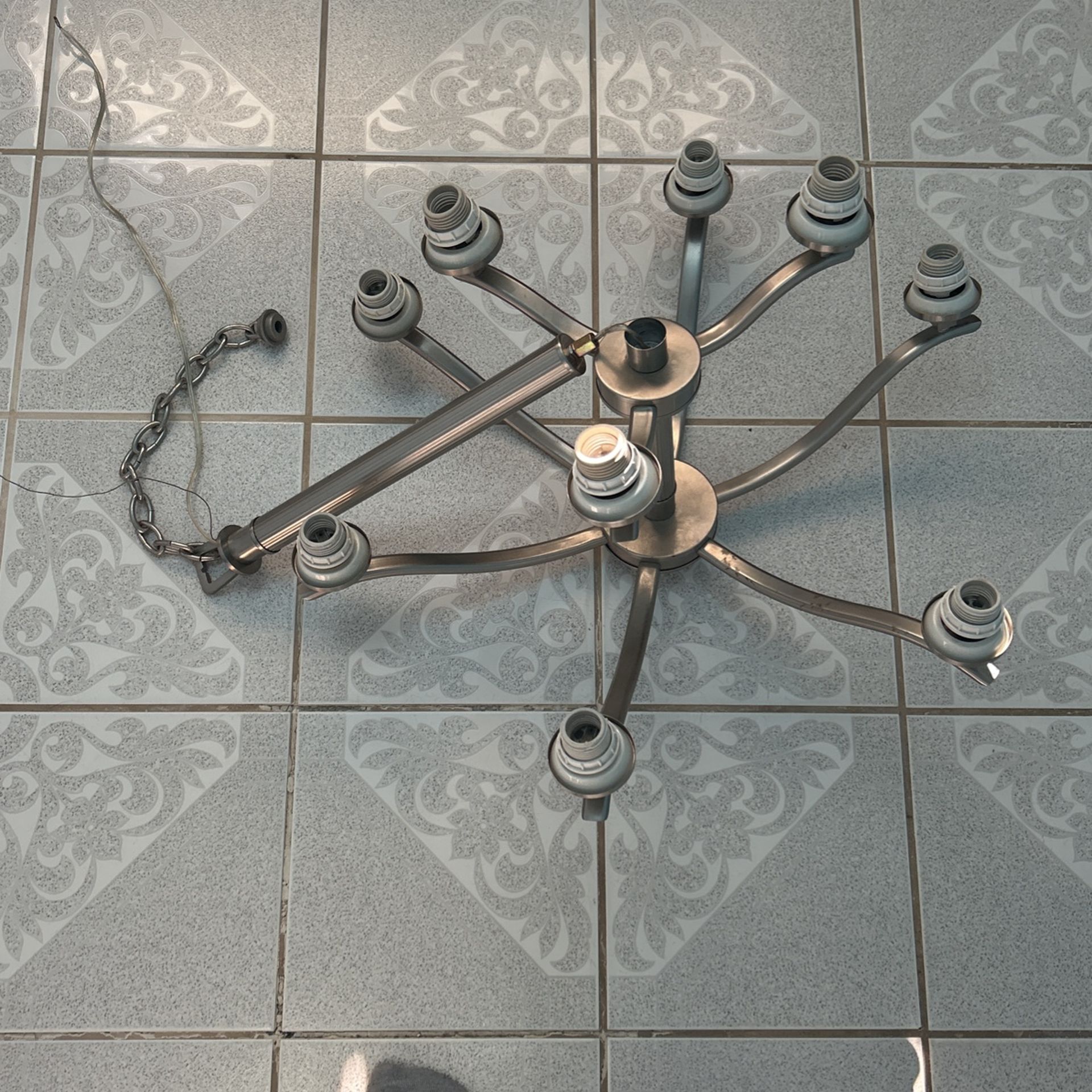 Stainless Steel Chandelier 9 Cups