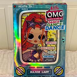 LOL Surprise OMG Dance Dance Dance Major Lady Fashion Doll with 15 Surprises