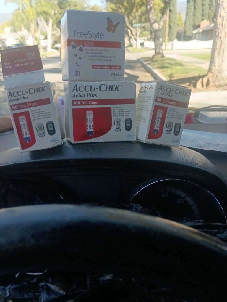 Accu- Chek Test Strips