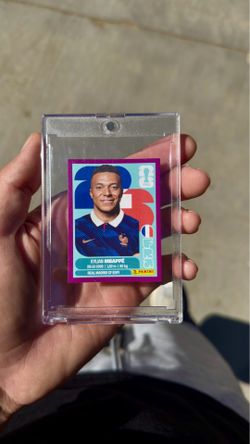 Kylian Mbappé FIFA World Cup 2026 Panini collection.