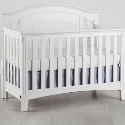 Willowbrook White Crib With Mattress