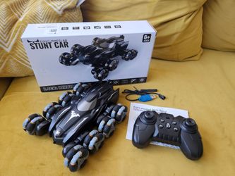 Bat Themed RC Stunt Car