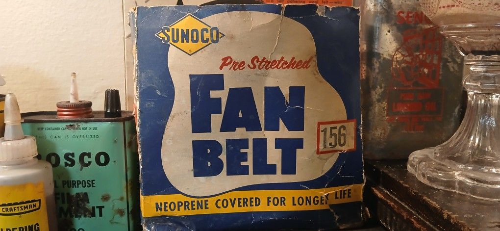Vintage Sunoco Fan Belt