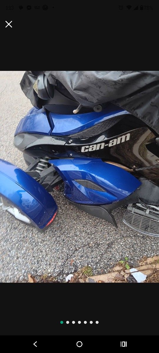 2018 998 Can-Am Spyder 998cc