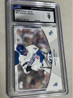 2024 Topps Shohei Ohtani CGC 9,9.5,10