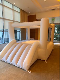 SMOL Tumble Bounce House 8x8 - White