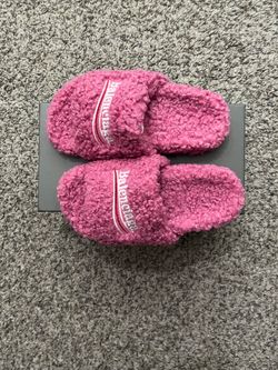 Pink Women Balenciaga slides