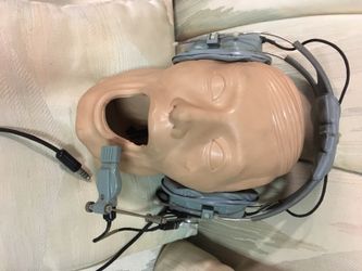 Aircraft style communication headphones