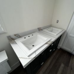 Kitchen Countertops, Vanities, Fireplaces, Bathrooms, Bar Top Of Granite, Quartz, Quartzite, Marble, Ceramics, Etc!