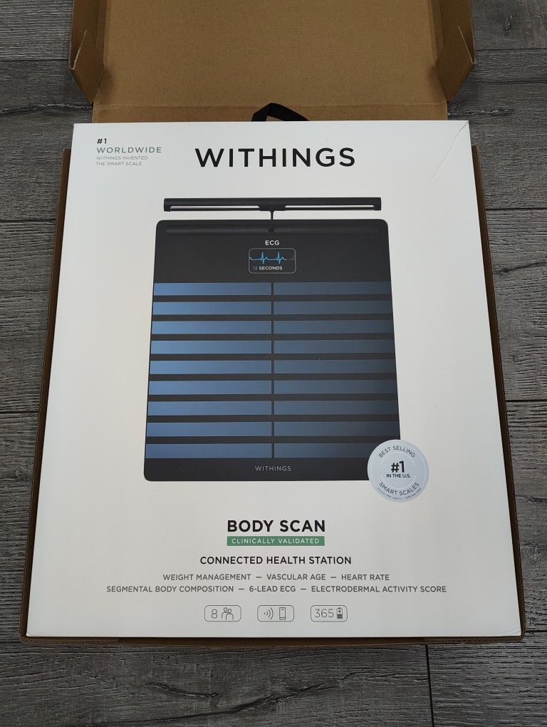 Withings Body Scan Comprehensive Body Smart Scale
