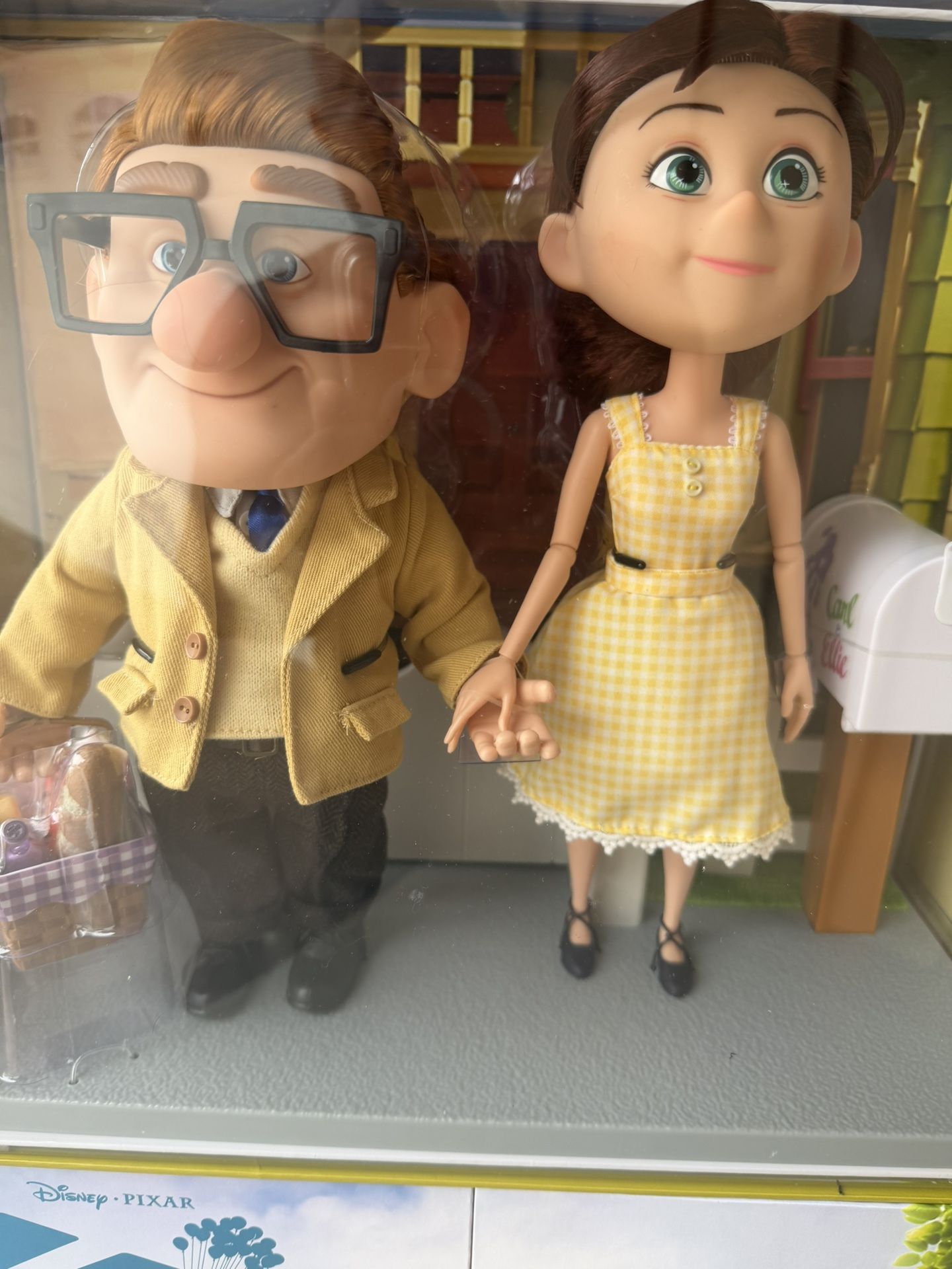 !Brand New Disney Pixar Carl And Ellie UP Limited Edition Doll Set