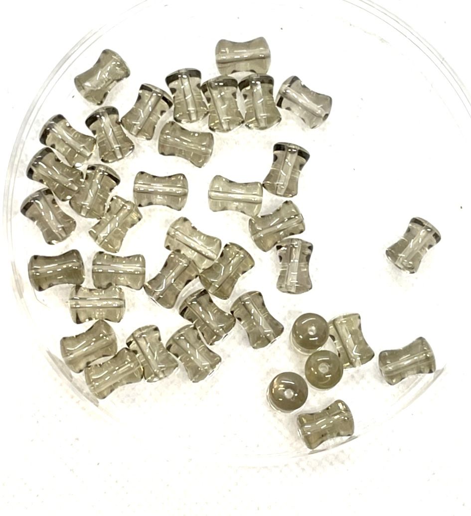 Lot Of 36 Smoky Topaz Beads 