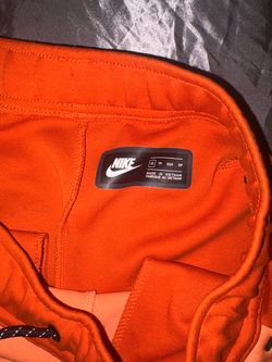 Nike Tech Fleece Joggers Sweatpants Rare Orange Two-Tone Men's XS