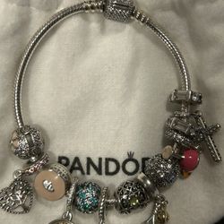 Pandora Bracelet With Charms