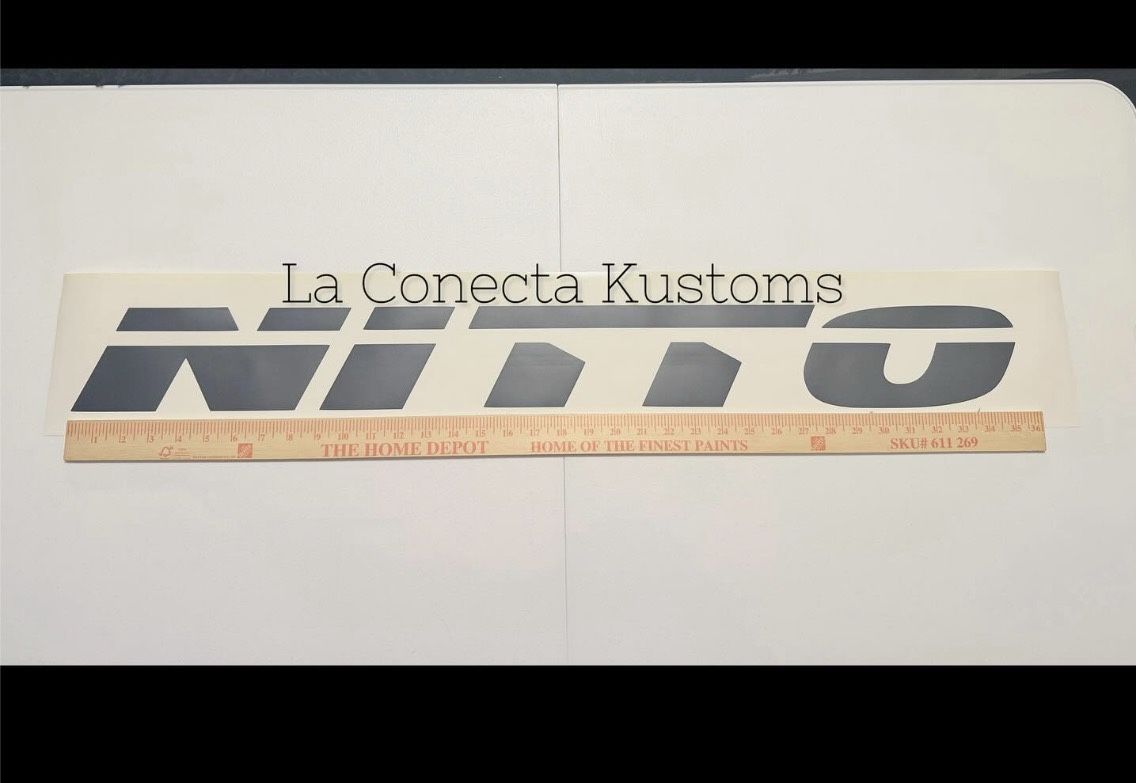 Nitto Windshield Banner.
