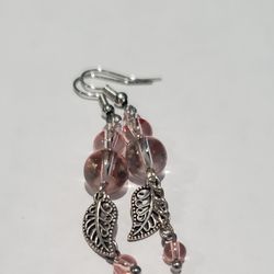 Crystal Pink Earrings 