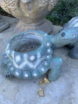 Tortugas De Concreto. Concrete Turtles 