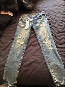 Purple jeans size 30