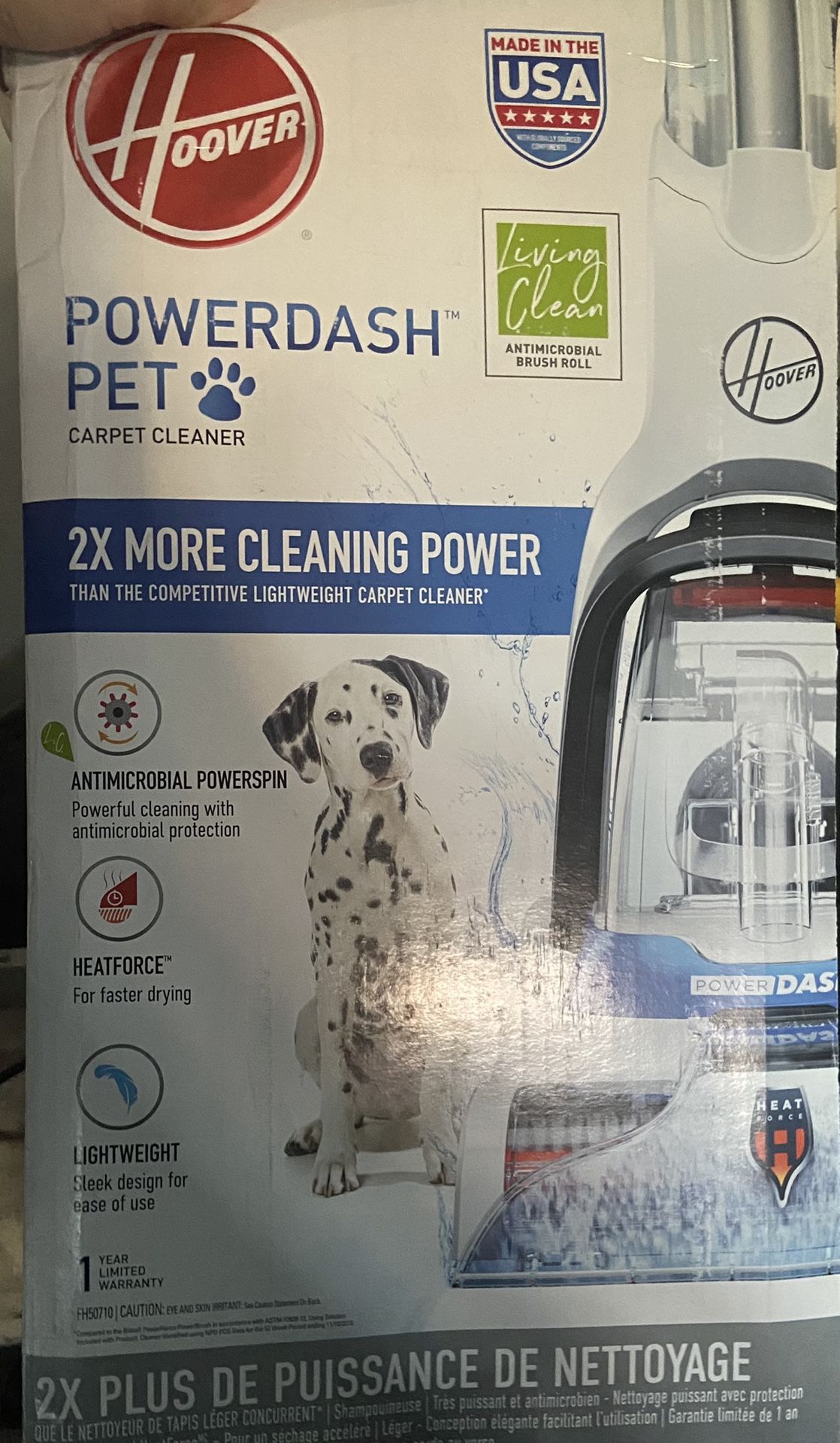 New Hoover Carpet Cleaner Powerdash Pet for Sale in Jurupa Valley, CA