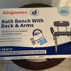 New bath bench 