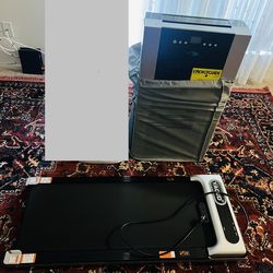 1:Whynter Portable Air Conditioner. 2:YAGUD Walking Pad Treadmil
