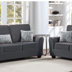 2 Pc Sofa And Loveseat 