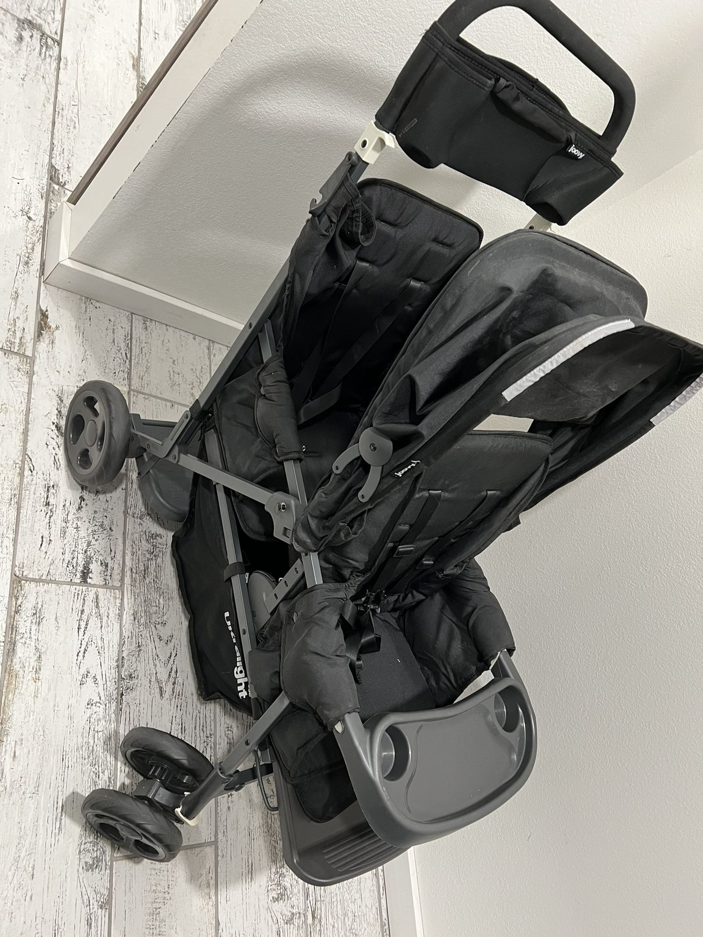 Joovy Ultralight Caboose Two Double Stroller