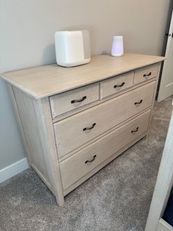 Wood Dresser with 5 Drawers - Pottery Barn