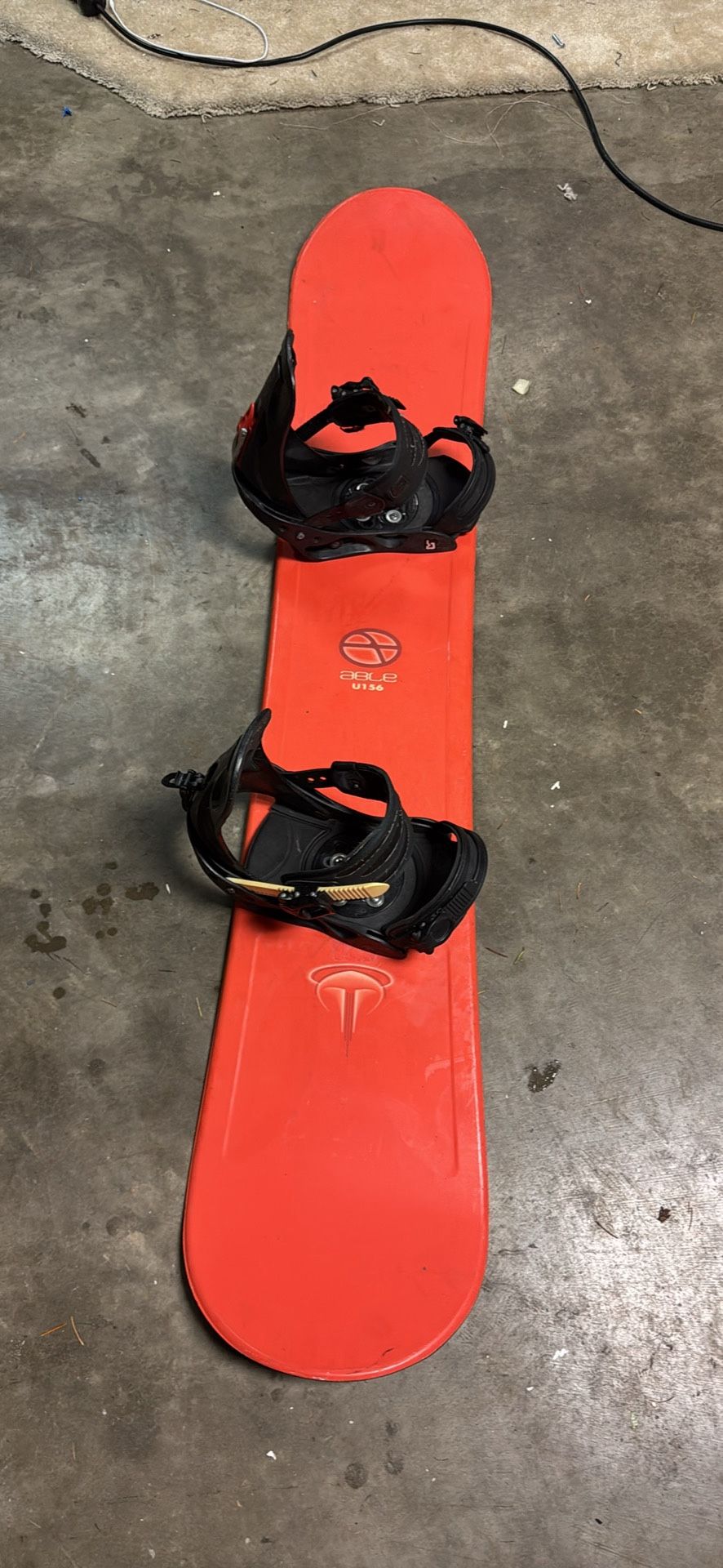 Snowboard With Bindings 156 Cm