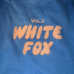 White fox hoodie 