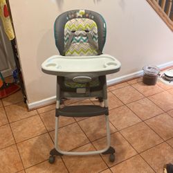 Ingenuity Trio 3-in-1 High Chair - Ridgedale - High Chair, Toddler Chair, and Booste