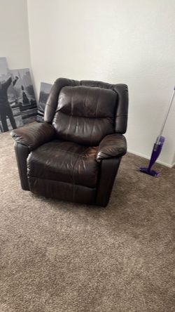 Free leather recliner lazy boy
