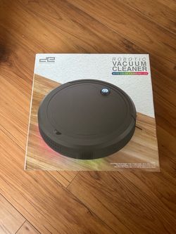 Robotic Vacuum Cleaner with Color Changing LED