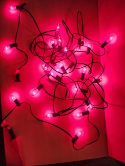 Red Christmas Lights