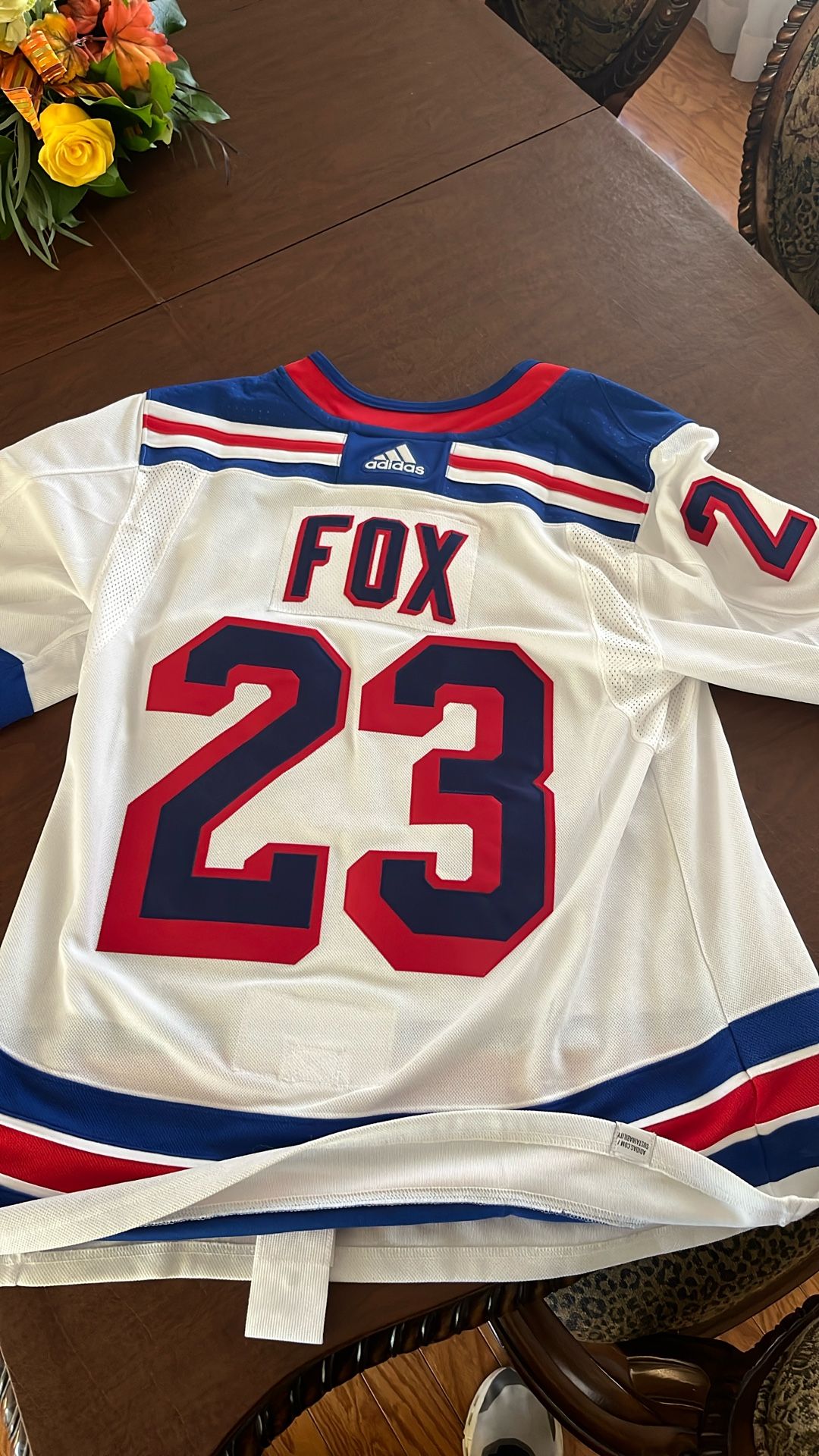 Adam Fox Ranger Jersey
