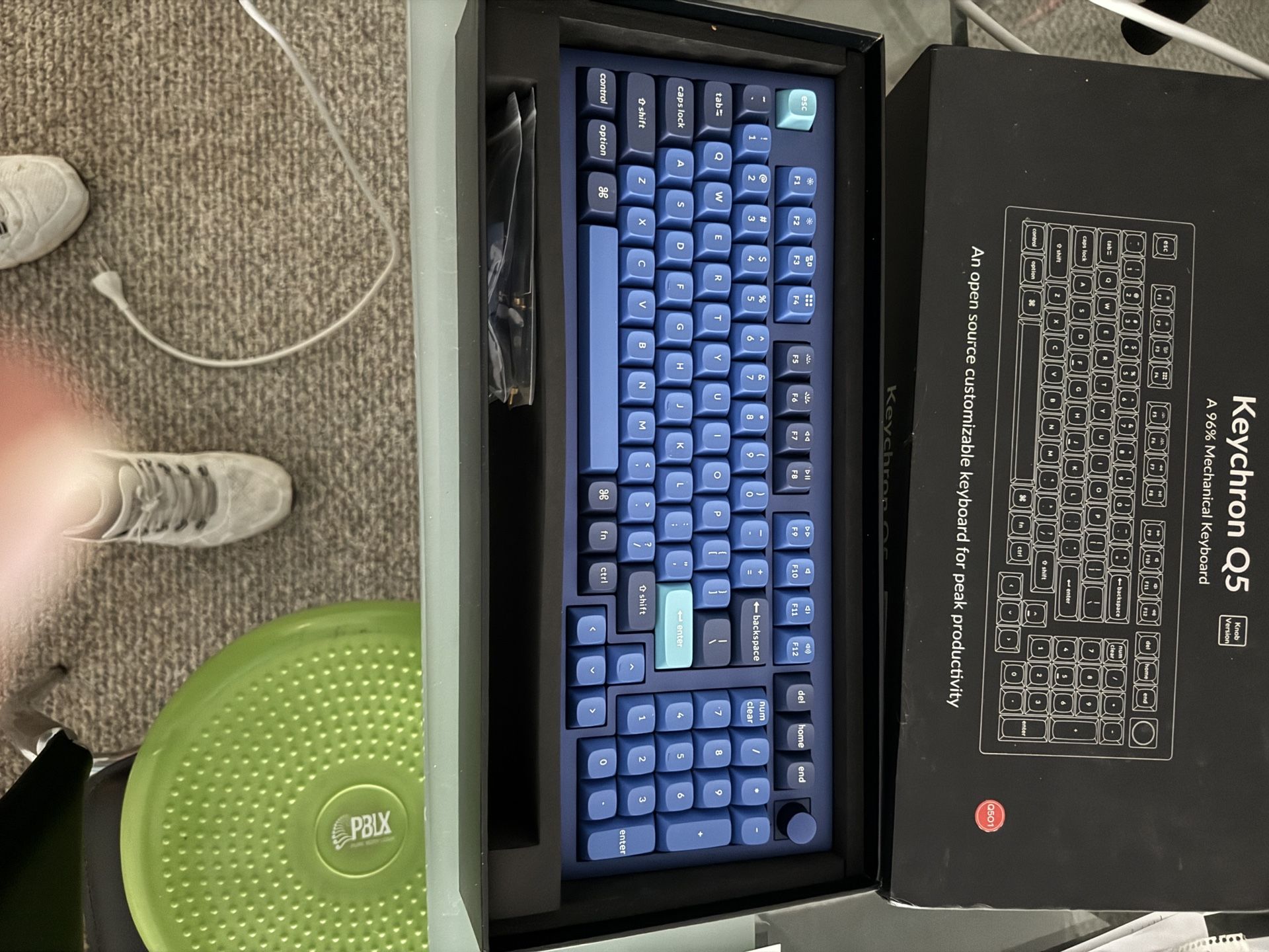 Keychain Q5 Wireless Gaming Keyboard