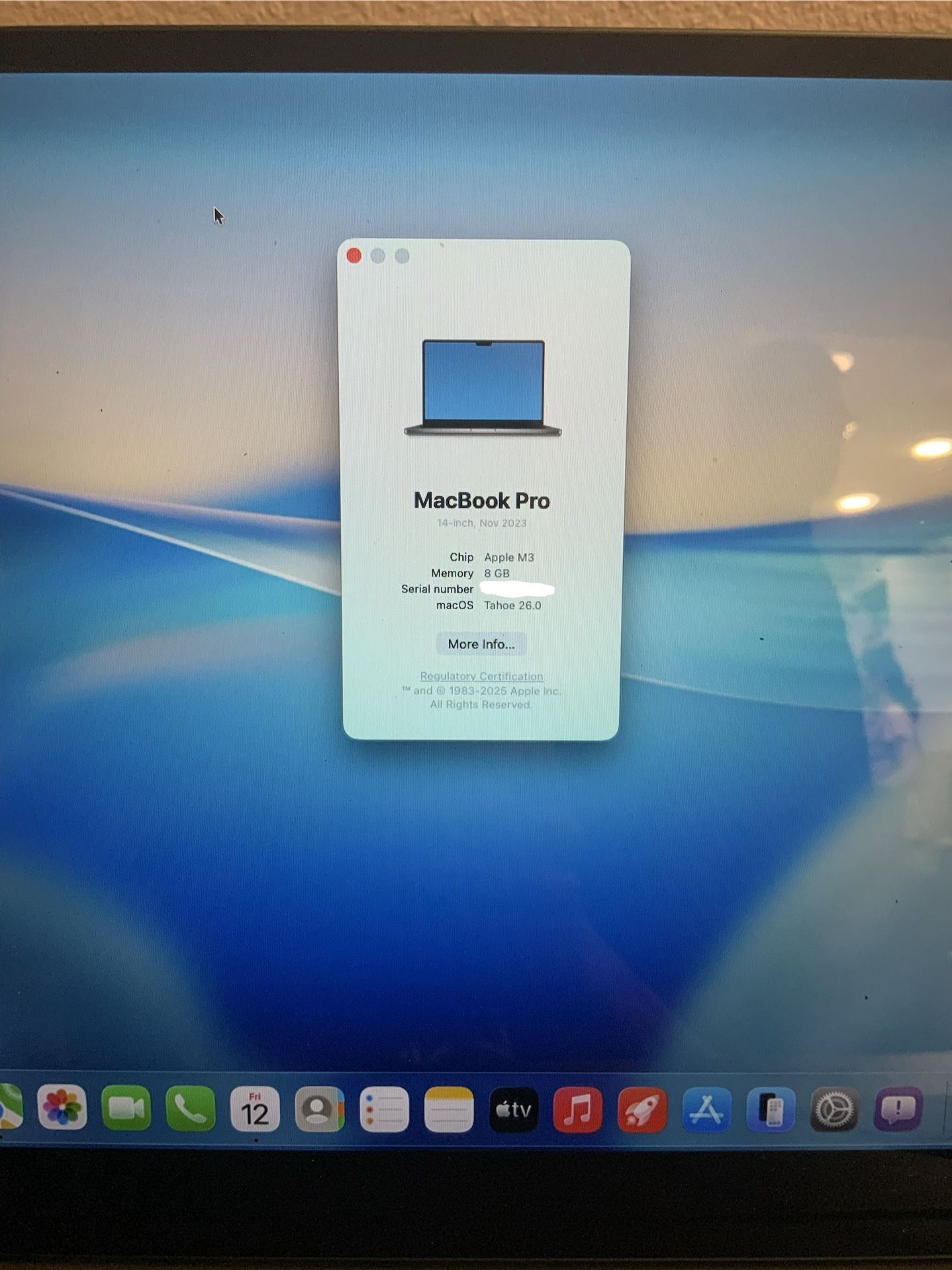 MacBook Pro M3 — Cracked Screen, Works Fine (Local Pickup / Cash Preferred)