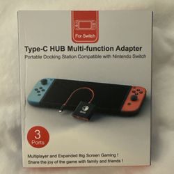  Type C Hub Multi-function Adapter 